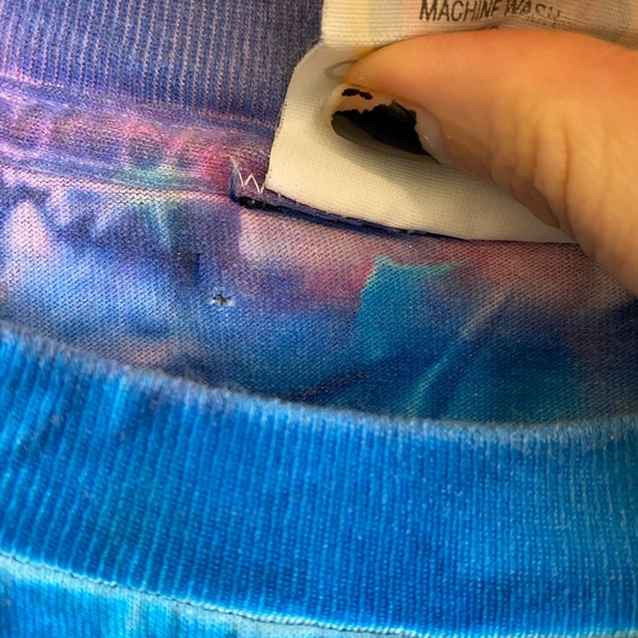 Neon Tie Dye Tshirt - Picture 3 of 4